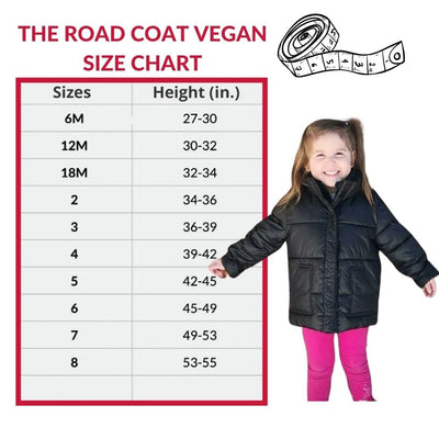 Onekid Car Seat Coat | The Road Coat Vegan - Black