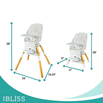 TruBliss Turn-A-Tot Highchair- Strolleria