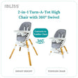 TruBliss Turn-A-Tot Highchair - Bambi Baby