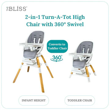 TruBliss Turn-A-Tot Highchair- Strolleria