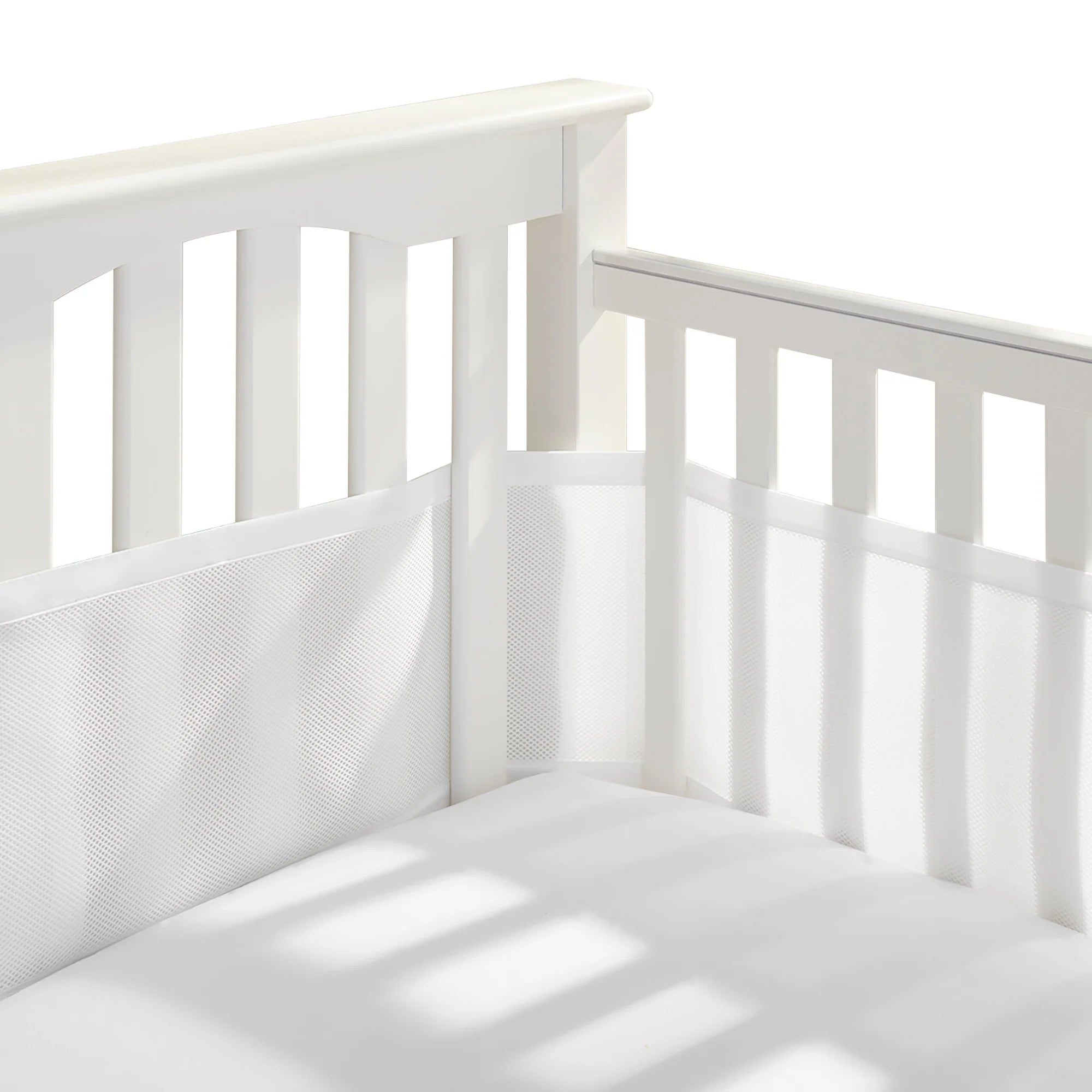 Halo Breathable Mesh Crib Liner for Mini Crib- Strolleria