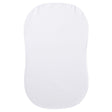 Halo Bassinet Organic Fitted Sheet in White - Bambi Baby