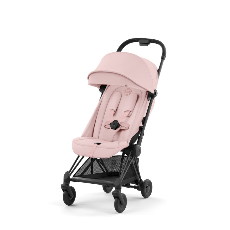 Cybex Coya Stroller Matte Black Pink 