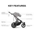 CYBEX Avi Spin Running Stroller - Bambi Baby