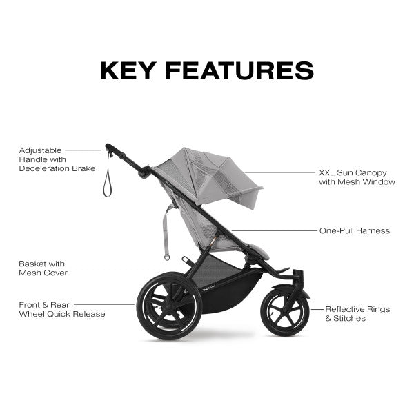 CYBEX Avi Spin Running Stroller- Strolleria