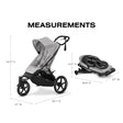 CYBEX Avi Spin Running Stroller - Bambi Baby