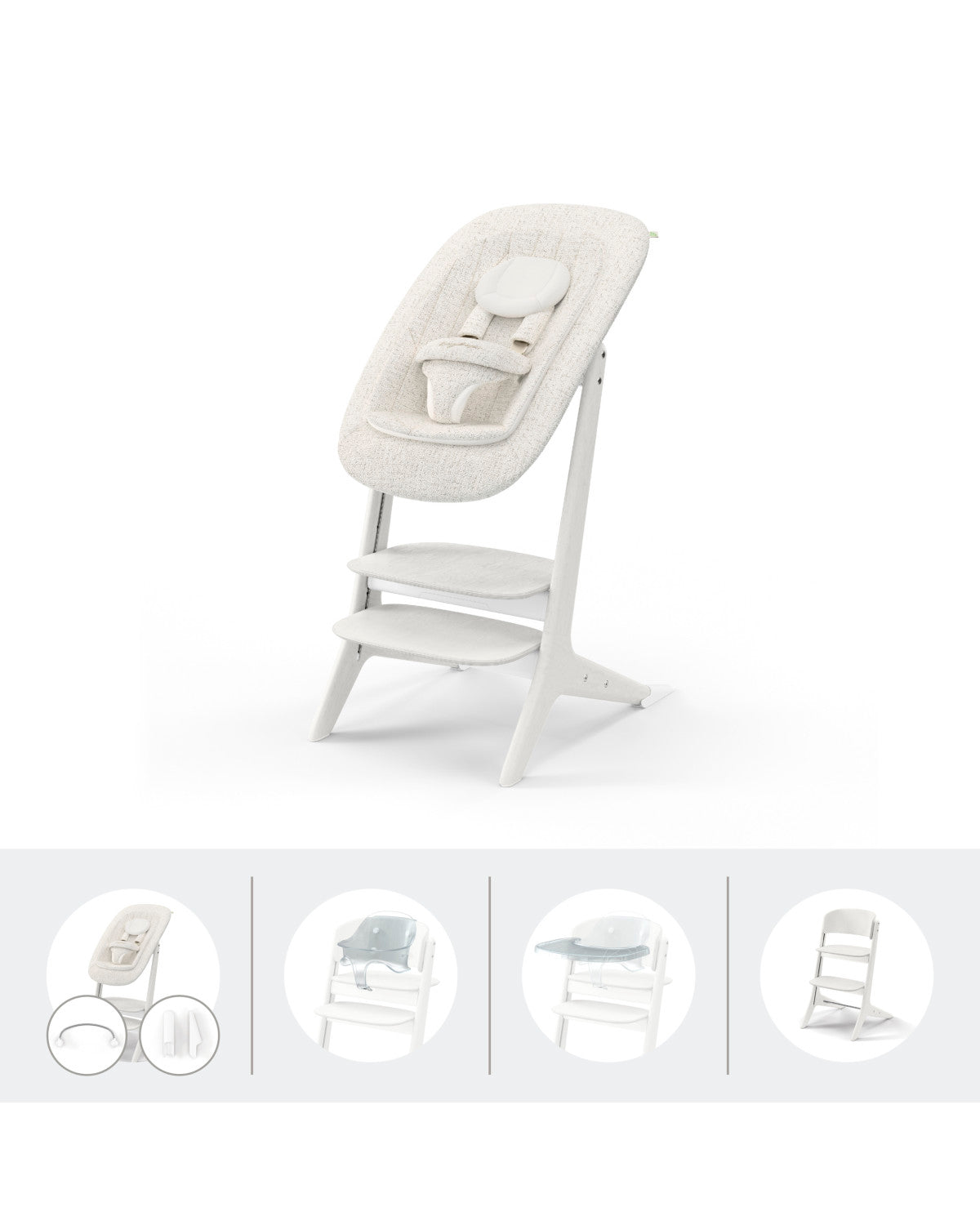CYBEX LEMO Platinum 4-in-1 Highchair Set- Strolleria