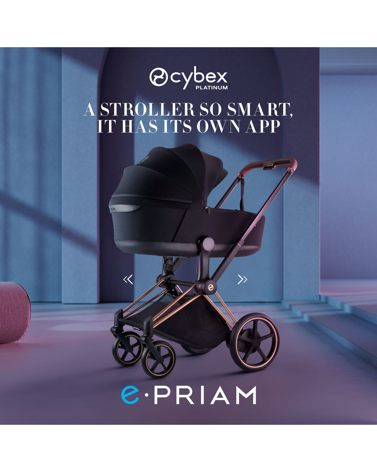 CYBEX e-PRIAM Stroller - Comfort Collection- Strolleria