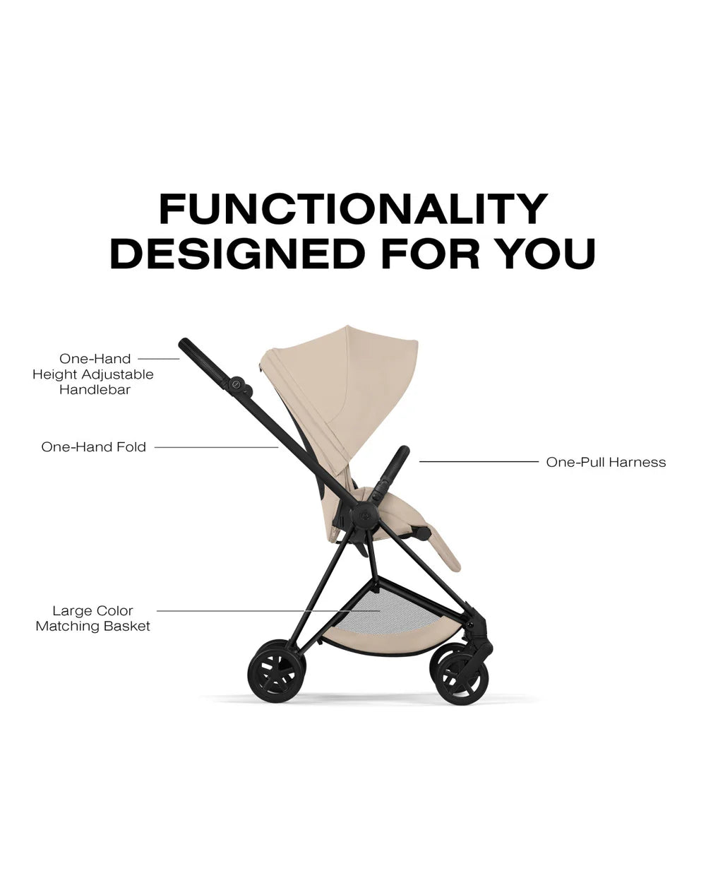 CYBEX MIOS Stroller - Comfort Collection- Strolleria