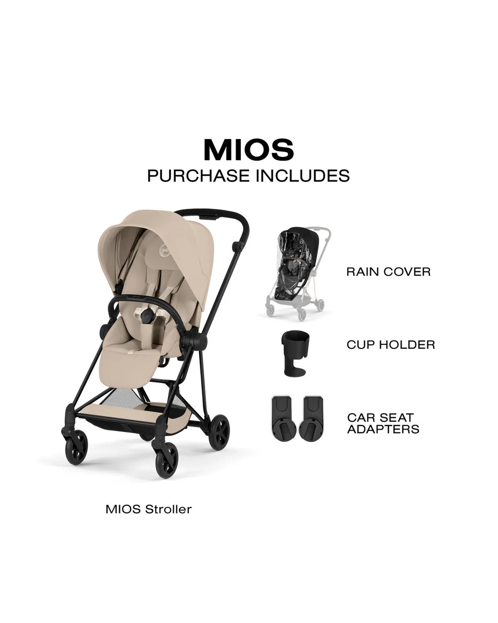 CYBEX MIOS Stroller - Comfort Collection- Strolleria