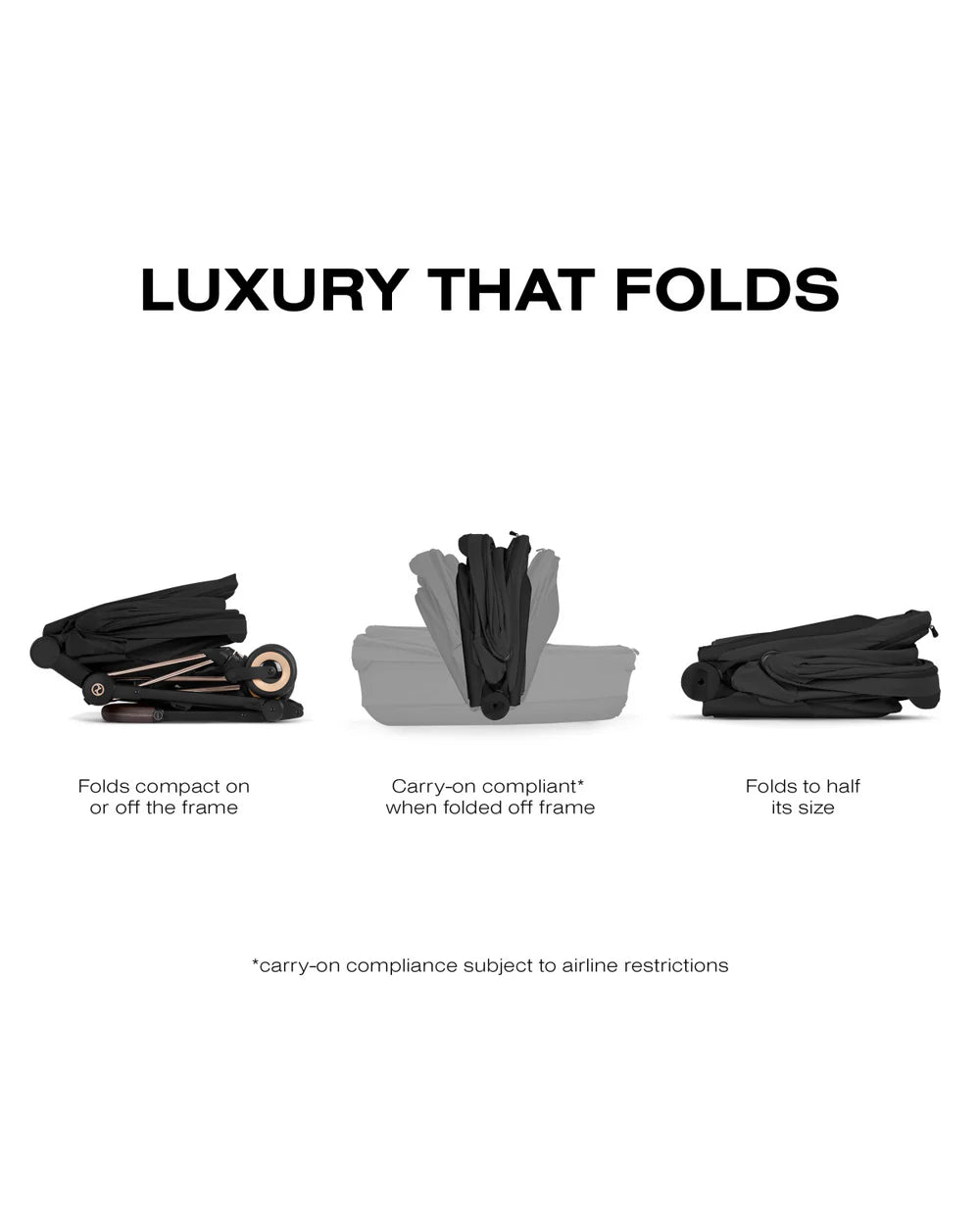 CYBEX MIOS/COYA Fold Lux Carry Cot - Style Collection- Strolleria