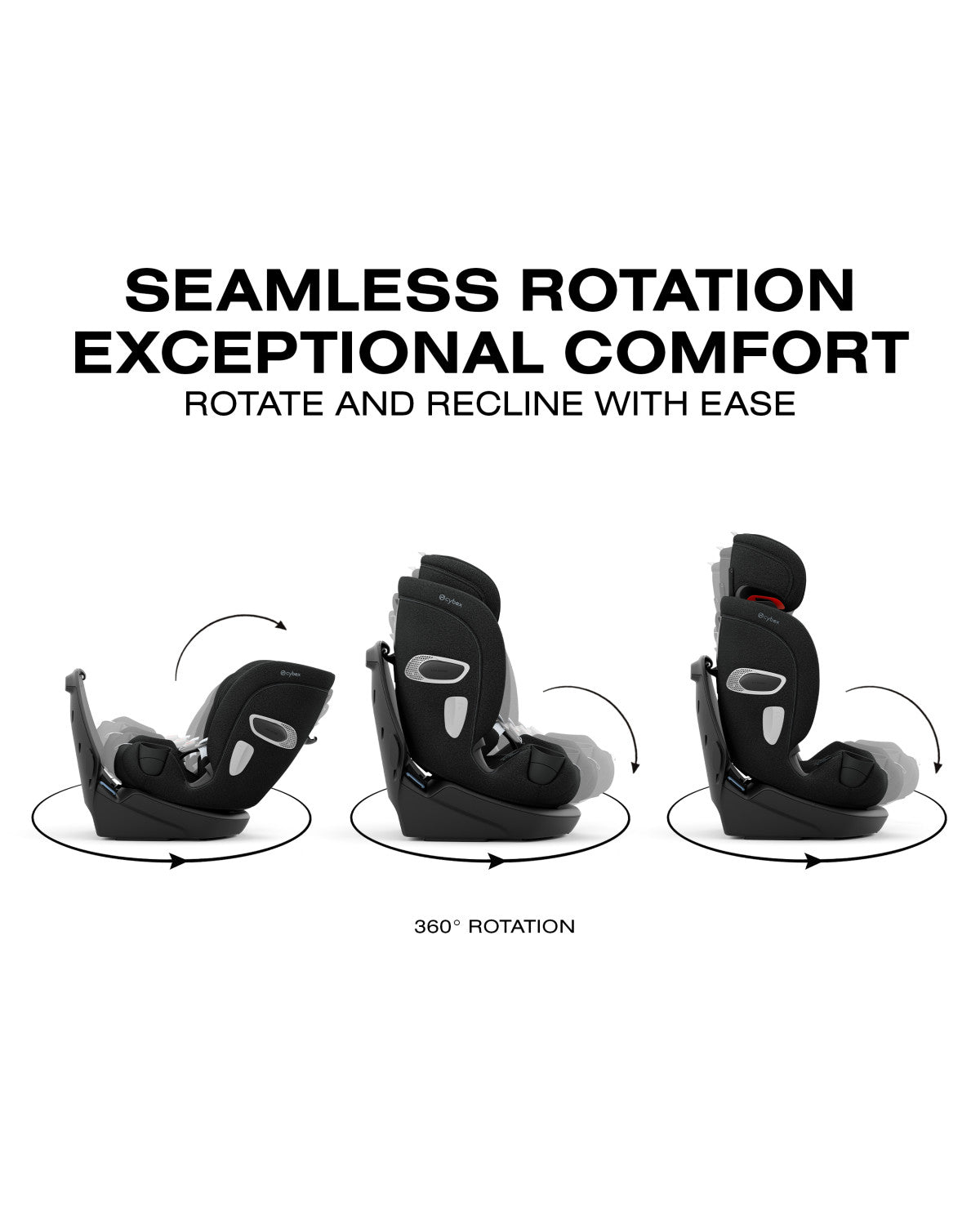 Cybex Callisto T 360 Rotating All-in-One Convertible Car Seat- Strolleria