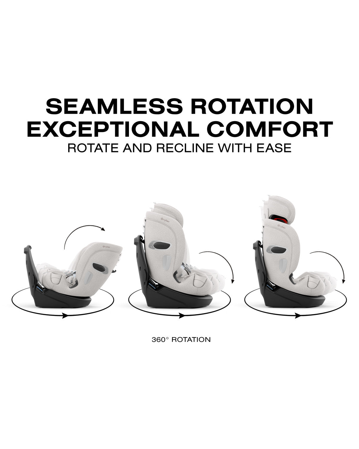 Cybex Callisto T 360 Rotating All-in-One Convertible Car Seat- Strolleria