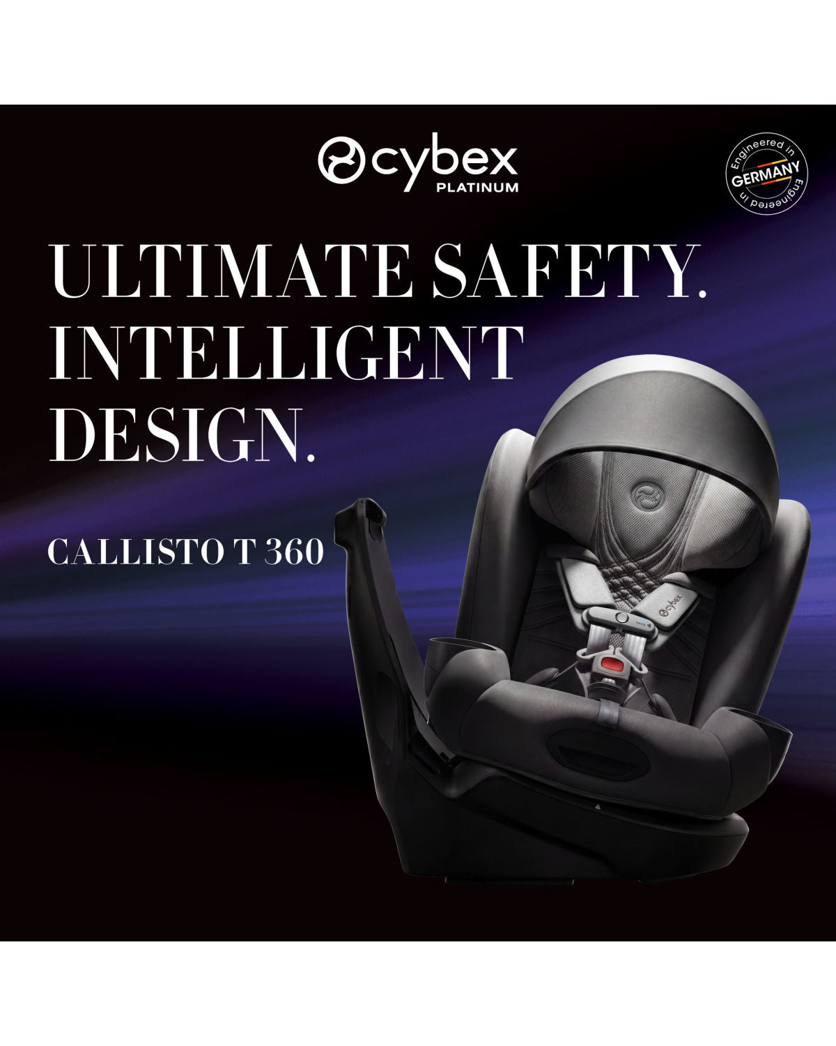 Cybex Callisto T 360 Rotating All-in-One Convertible Car Seat- Strolleria