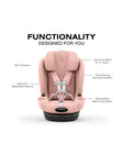 Cybex Callisto T 360 Rotating All-in-One Convertible Car Seat - Bambi Baby