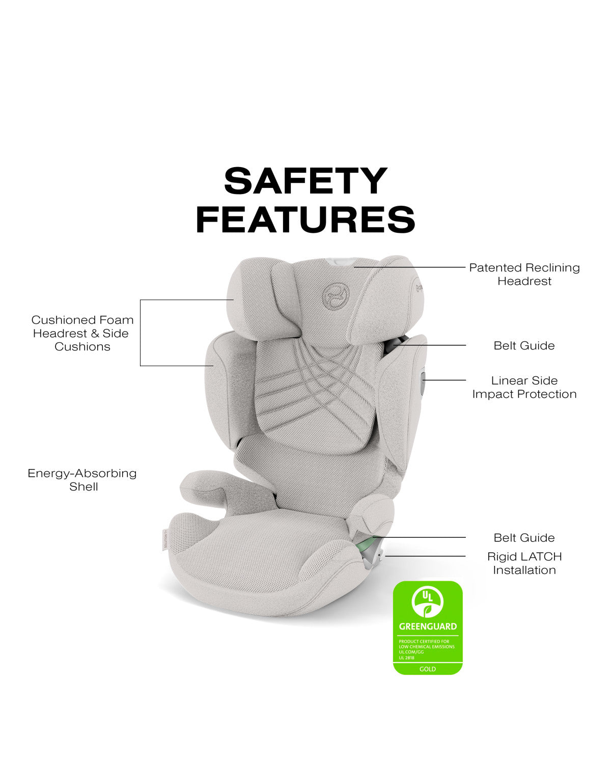 CYBEX SOLUTION T High-Back Booster Seat- Strolleria