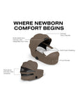 CYBEX PRIAM Fold Lux Carry Cot - Comfort Collection - Bambi Baby