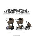 CYBEX PRIAM Fold Lux Carry Cot - Comfort Collection - Bambi Baby
