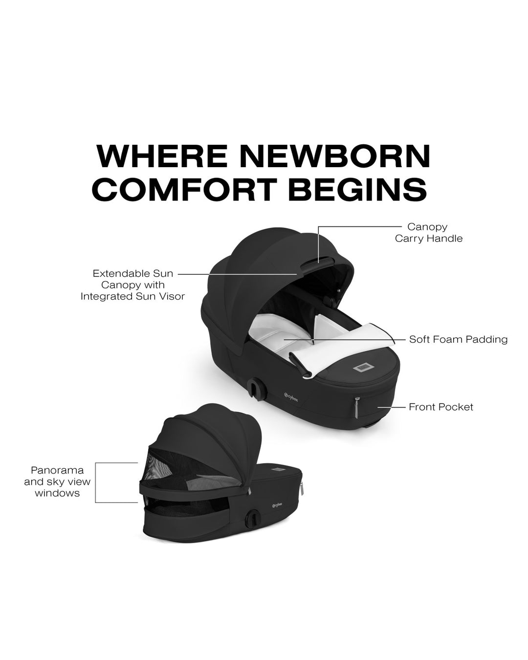 cybex mios carrycot CYBEX MIOS/COYA Fold Lux Carry Cot