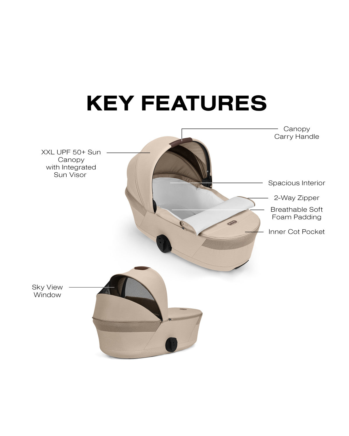CYBEX BALIOS Fold Cot- Strolleria