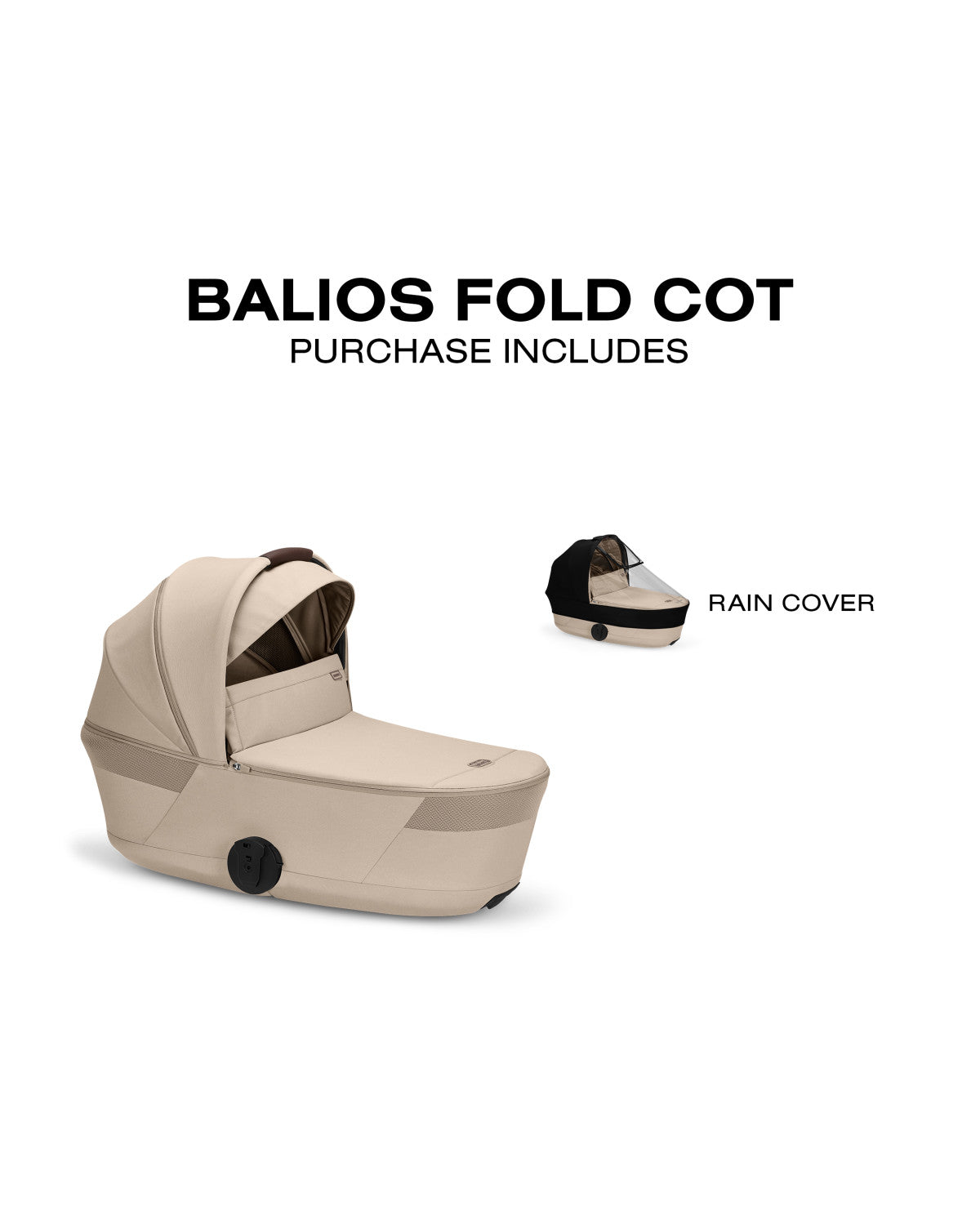 CYBEX BALIOS Fold Cot- Strolleria