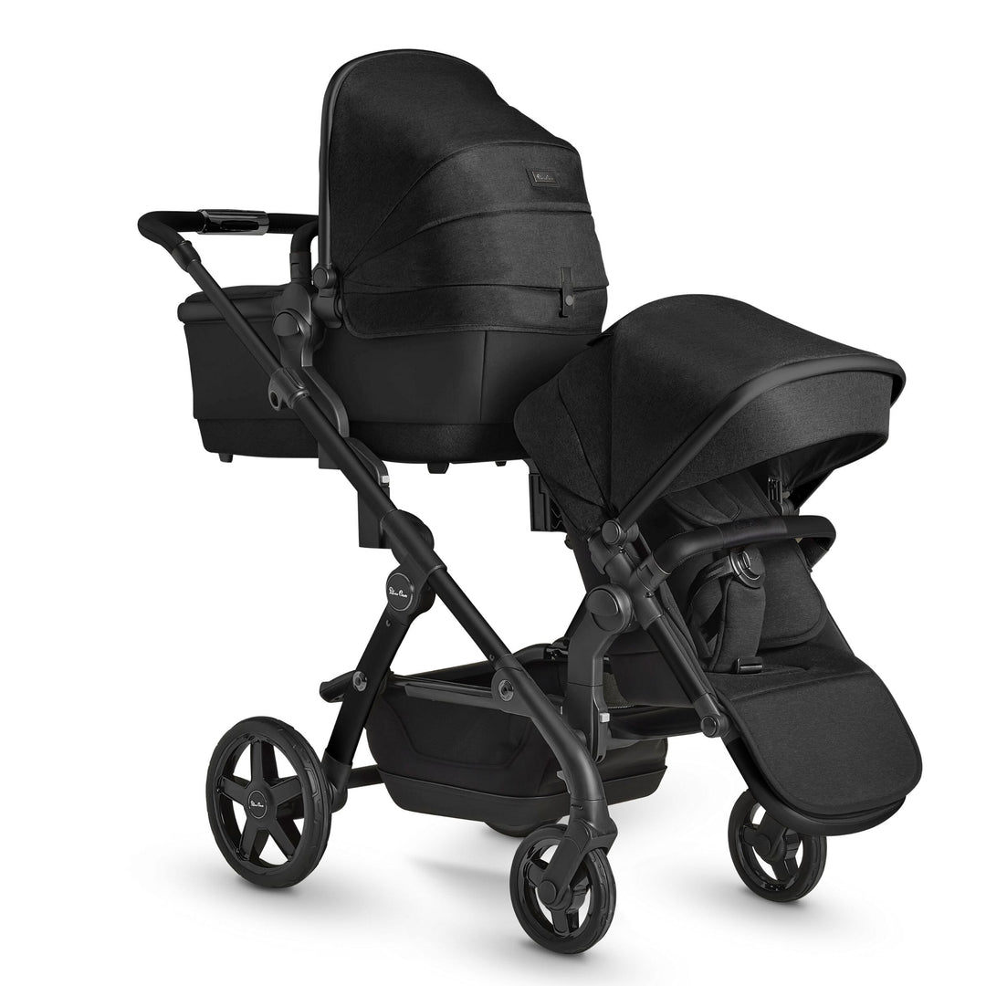 Silver Cross Wave Twin Stroller Sustainable Collection