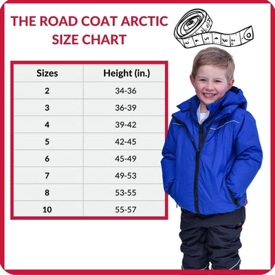 Onekid Car Seat Coat | The Road Coat Arctic - Royal Blue