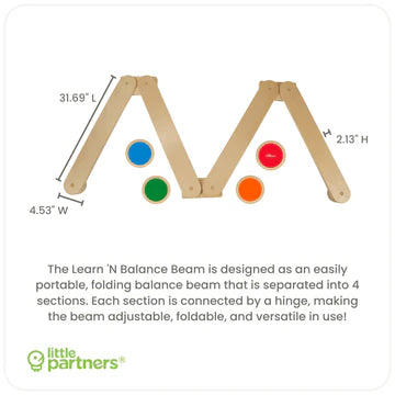 Little Partners Learn 'N Balance Set- Strolleria
