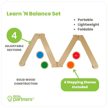Little Partners Learn 'N Balance Set- Strolleria