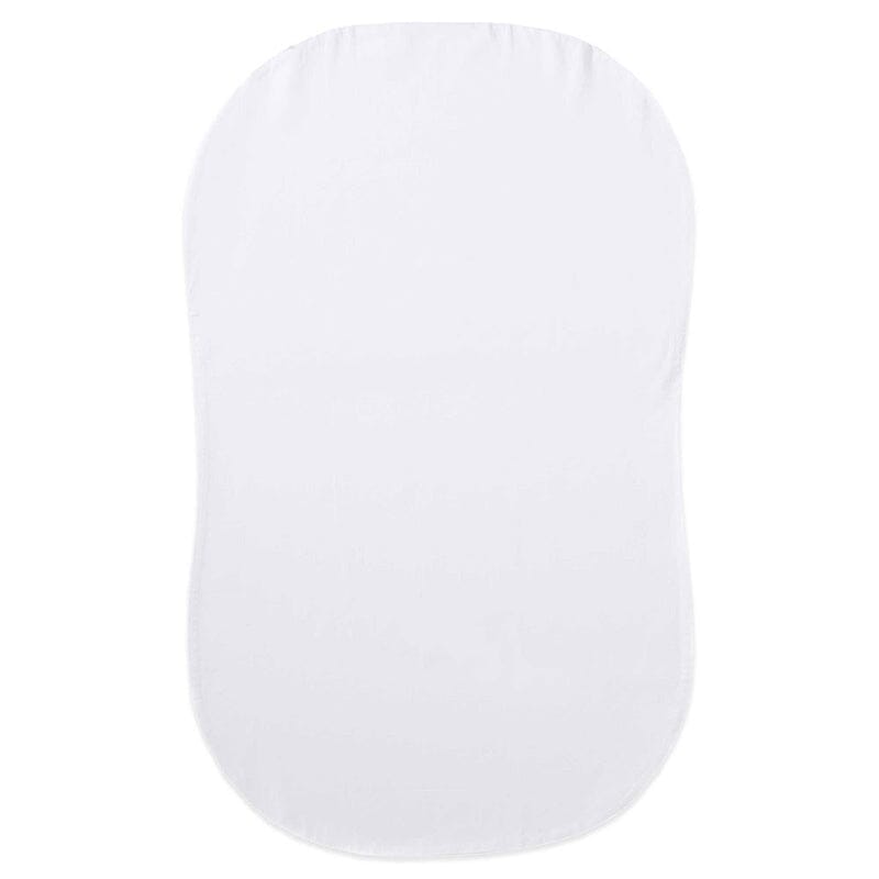 Halo Bassinet Waterproof Mattress Pad in White- Strolleria