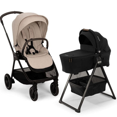 Nuna TRIV Next Stroller and LYTL Bassinet + Stand Bundle