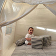 Toki Kids Bold Stripe Organic Cotton Mat - Bambi Baby