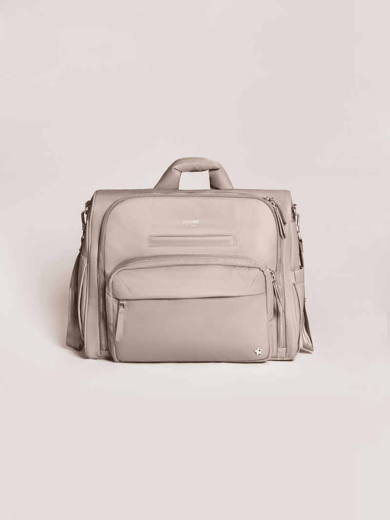JuJuBe Satchel Diaper Bag - Taupe