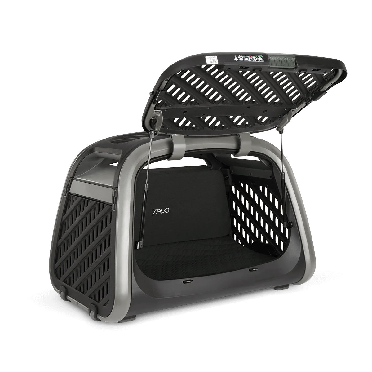 Tavo Everett Pet Travel Crate - Onyx- Strolleria