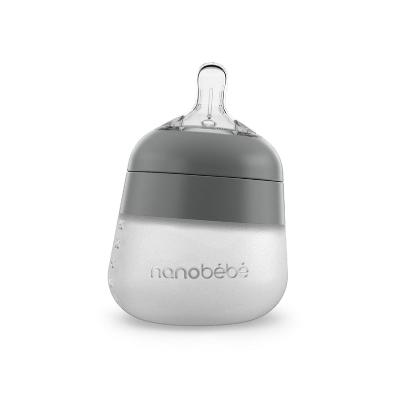 Nanobébé 5oz Flexy Silicone Baby Bottle