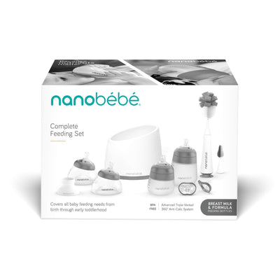 Nanobébé Baby Bottle Complete Feeding Set