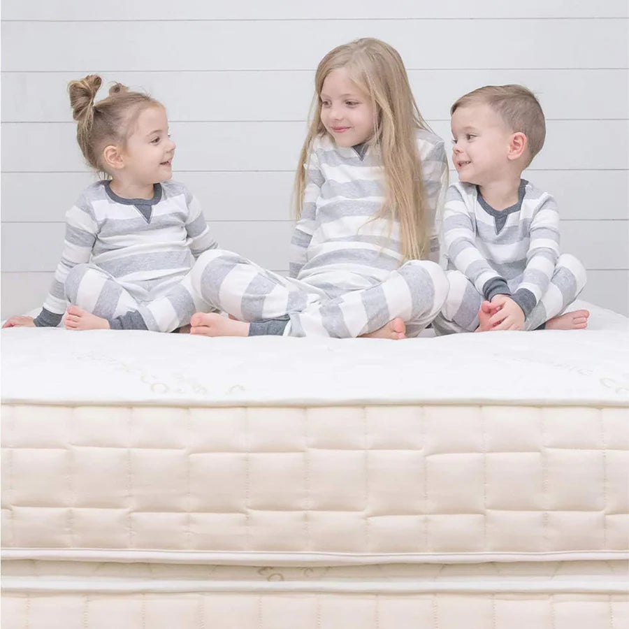 Naturepedic Twin XL VERSE - 1 Sided - Quilted Mattress- Strolleria