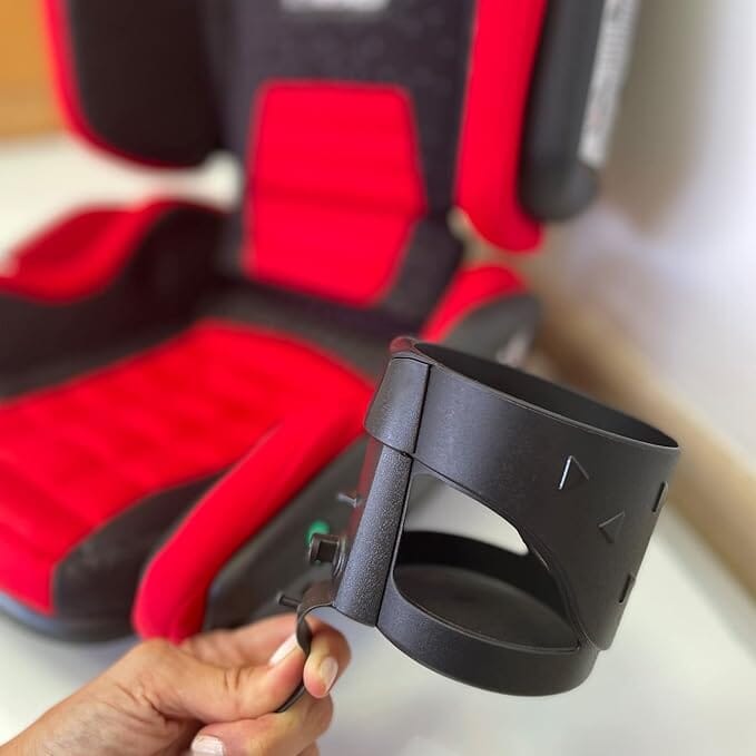 Mifold Hifold Clip On Car Seat Cup Holder In Black- Strolleria