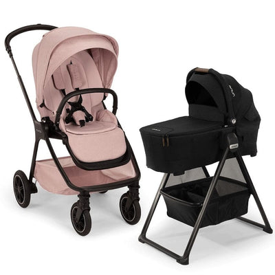 Nuna TRIV Next Stroller and LYTL Bassinet + Stand Bundle