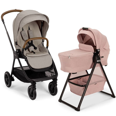 Nuna TRIV Next Stroller and LYTL Bassinet + Stand Bundle