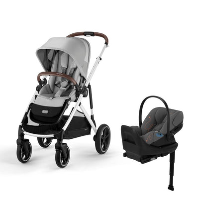 Cybex Gazelle S 2 and Cloud G Lux Travel System - Lava Grey / Lava Grey
