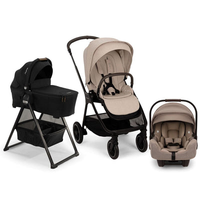 Nuna TRIV Next Bundle - Stroller, LYTL Bassinet + Stand, and PIPA RX Infant Car Seat