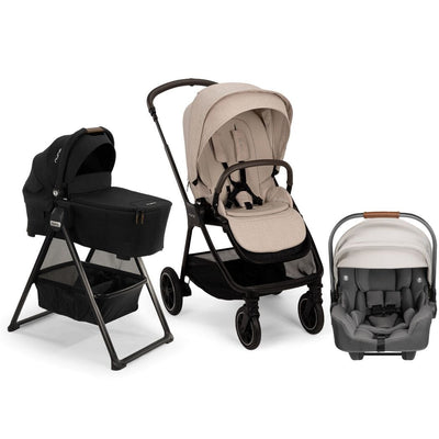 Nuna TRIV Next Bundle - Stroller, LYTL Bassinet + Stand, and PIPA RX Infant Car Seat