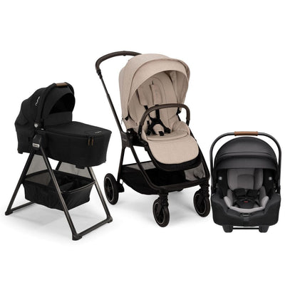 Nuna TRIV Next Bundle - Stroller, LYTL Bassinet + Stand, and PIPA RX Infant Car Seat