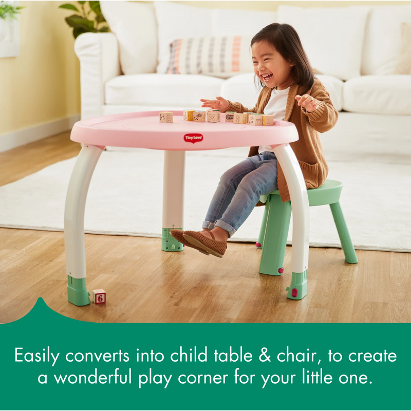 Tiny Love 5-in-1 Here I Grow Stationary Activity Center - Black & White