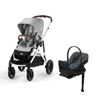 Cybex Gazelle S 2 and Cloud G Lux Travel System - Lava Grey / Monument Grey