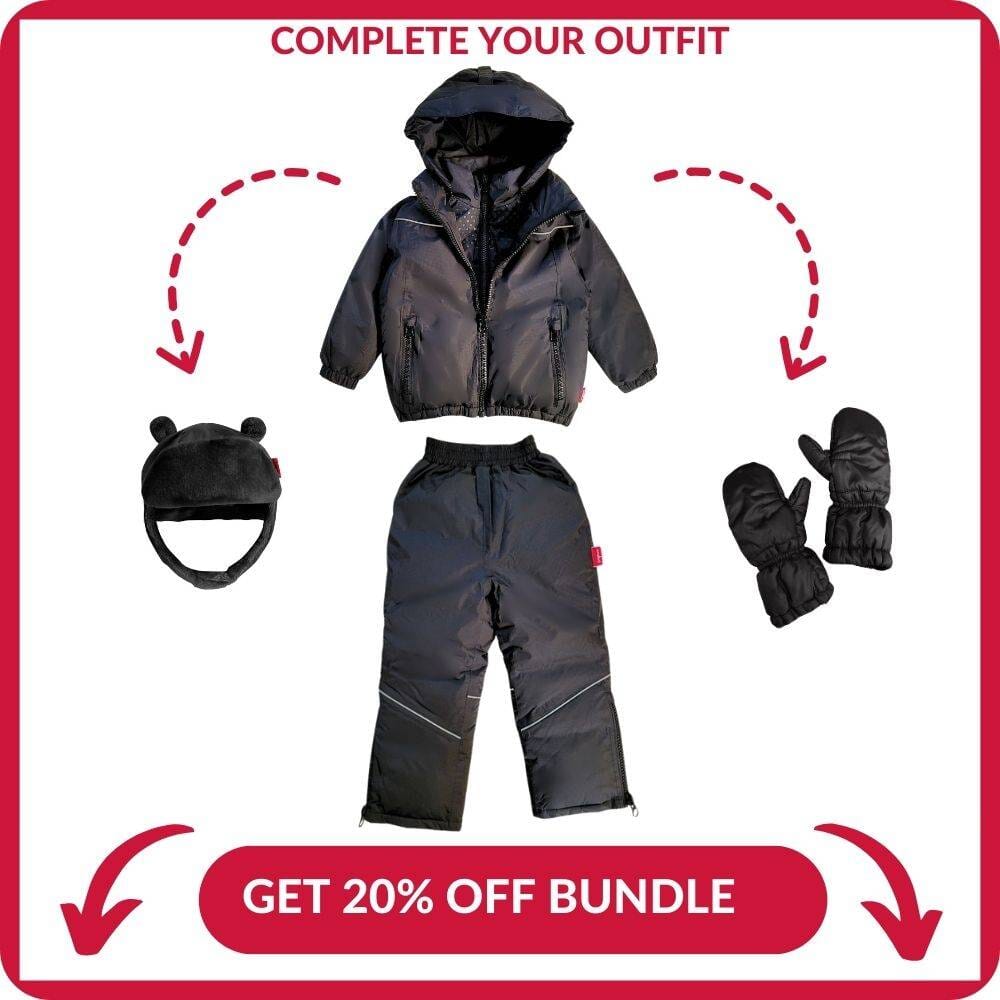 Onekid Car Seat Coat | The Road Coat Arctic - Black- Strolleria