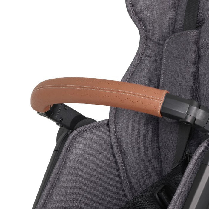 Veer Switch & Roll Leather Kit Stroller (Switchback Seat & Roll Frame, Leather Grips for Handle and Armbar)- Strolleria
