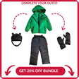 Onekid Car Seat Coat | The Road Coat Arctic - Green - Bambi Baby