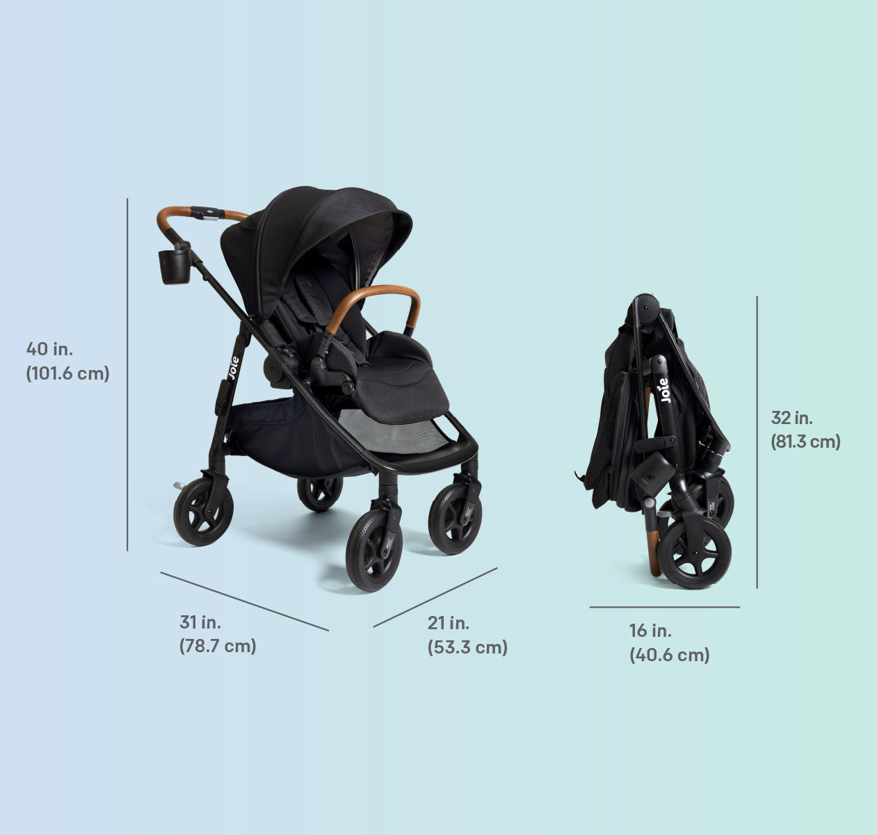 Joie Baby poppy™ whirl Stroller- Strolleria